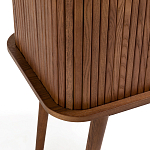 Буфет с двумя раздвижными дверцами Toinette Brown Wooden Cupboard варинант исполнения - 6 | Loft Concept в Самаре