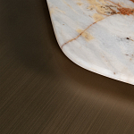 Столик журнальный Promontory с мрамором варинант исполнения - 3 | Loft Concept в Самаре