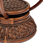 Столик кофейный из ротанга Eloise варинант исполнения - 2 | Loft Concept в Самаре