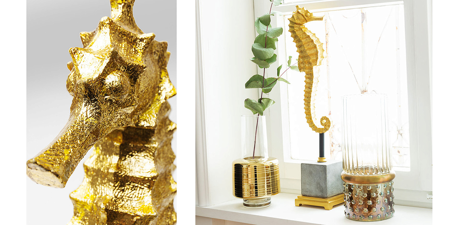 Статуэтка Golden Sea Horse - Loft-Concept в Самаре