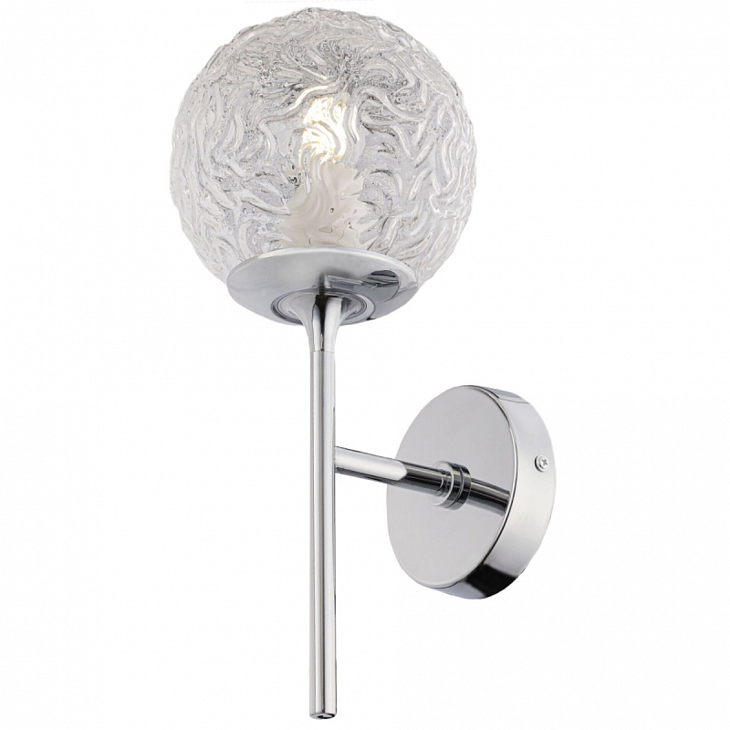 Бра Soranzo Glass Balls Sconces Chromium Хром Прозрачный Бра Soranzo Glass Balls Sconces Chromium Хром Прозрачный в Самаре | Loft Concept