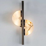 Бра  с фигурным мраморным рассеивателем Spiral of Warm Light варинант исполнения - 10 | Loft Concept в Самаре