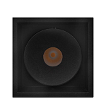 Встраиваемый спот светодиодный черного цвета квадратной формы из металла Pure Square варинант исполнения - 1 | Loft Concept в Самаре