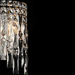 Бра с хрустальными подвесками прозрачного цвета Хром Ludivine Lighting варинант исполнения - 3 | Loft Concept в Самаре