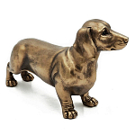 Статуэтка такса с реалистичными деталями и гладкой поверхностью Dachshund Style варинант исполнения - 2 | Loft Concept в Самаре