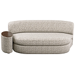 Диван двухместный со столиком Ulysses варинант исполнения - 2 | Loft Concept в Самаре