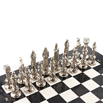 Шахматы Ренессанс с доской из натурального мрамора Decorative Thematic Chess варинант исполнения - 3 | Loft Concept в Самаре