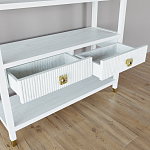 Стеллаж с двумя ящиками Elsa Dreams White варинант исполнения - 3 | Loft Concept в Самаре