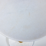 Кофейный столик с белой мраморной столешницей Clipper варинант исполнения - 2 | Loft Concept в Самаре