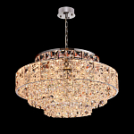 Люстра хрустальная в неоклассическом стиле на серебристом каркасе Majesty варинант исполнения - 4 | Loft Concept в Самаре