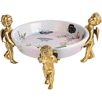 Блюдо фарфоровое Трио ангелов Joy варинант исполнения - 1 | Loft Concept в Самаре