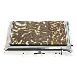 Портсигар с газовой зажигалкой из натурального камня Офит Благородный Stone Cigarettes Cases варинант исполнения - 10 | Loft Concept в Самаре