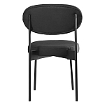 Стул мягкий Alfie Chair черный варинант исполнения - 4 | Loft Concept в Самаре