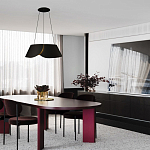 Подвесной светильник круглый с контрастной внутренней отделкой Assol Сup варинант исполнения - 6 | Loft Concept в Самаре