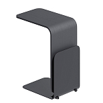 Stolik 90 Журнальный столик из шпона ясеня с чёрной эмалью варинант исполнения - 3 | Loft Concept в Самаре