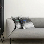 Чехол на подушку хлопковый Blake Boundaries Blue варинант исполнения - 5 | Loft Concept в Самаре