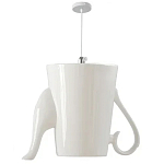 Подвесные светильники в виде белой посуды Flower Reversal варинант исполнения - 7 | Loft Concept в Самаре