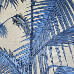 Мебельная ткань Вышивка синий принт 280 см T2-136 варинант исполнения - 2 | Loft Concept в Самаре