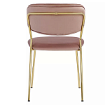 Стул Singer Chair без подлокотников Розовый Велюр варинант исполнения - 4 | Loft Concept в Самаре