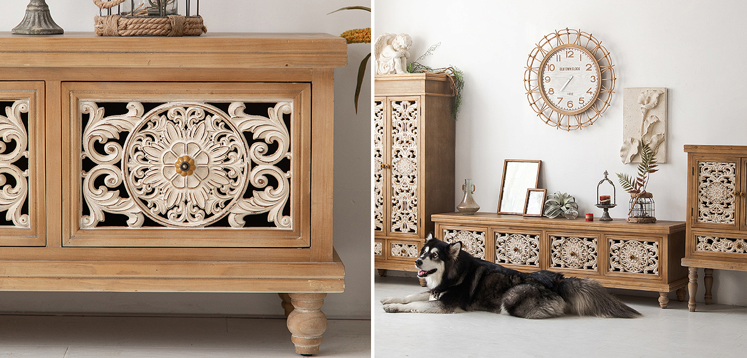 ТВ-тумба Leblanc Provence TV Stand ТВ-тумба Leblanc Provence TV Stand - Loft-Concept в Самаре