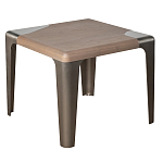 Столик журнальный Streamlining квадратный варинант исполнения - 2 | Loft Concept в Самаре