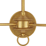 Бра настенное золотого цвета в форме подсвечника Graceful Smoothness варинант исполнения - 1 | Loft Concept в Самаре