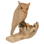 Статуэтка из дерева сова Animals of the World варинант исполнения - 1 | Loft Concept в Самаре