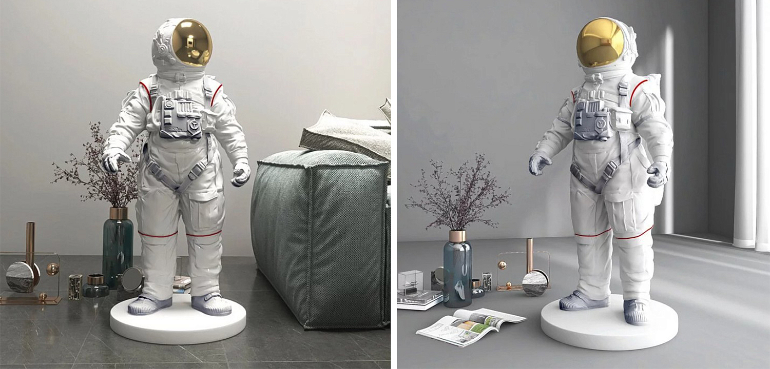 Статуэтка Большой Космонавт Статуэтка Большой Космонавт - Loft-Concept в Самаре