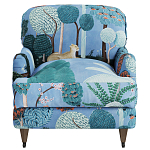 Дизайнерское классической формы на колесиках Trumann Armchair варинант исполнения - 2 | Loft Concept в Самаре