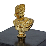 Мраморная шкатулка с бюстом из металла KELLY WEARSTLER варинант исполнения - 6 | Loft Concept в Самаре