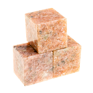 Камни для охлаждения виски из розового мрамора Natural Stone Cube