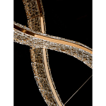 Люстра волнистой формы с фактурным хрустальным плафоном Light Delight варинант исполнения - 5 | Loft Concept в Самаре