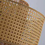 Подвесной светильник с абажуром из плтеного бамбука Light Inside the Cell варинант исполнения - 7 | Loft Concept в Самаре