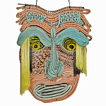 Арт-Объект из нитей Абстрактный портрет Joana Schneider  варинант исполнения - 2 | Loft Concept в Самаре