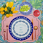 Картина Table Talk Dickless but Not Dumb  варинант исполнения - 1 | Loft Concept в Самаре