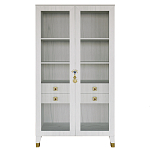 Дизайнерский шкаф витрина Elsa Dreams White с 4-мя ящиками варинант исполнения - 9 | Loft Concept в Самаре