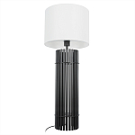 Настольная лампа с металлиеским черным трубчатым основанием Fulgurite варинант исполнения - 3 | Loft Concept в Самаре