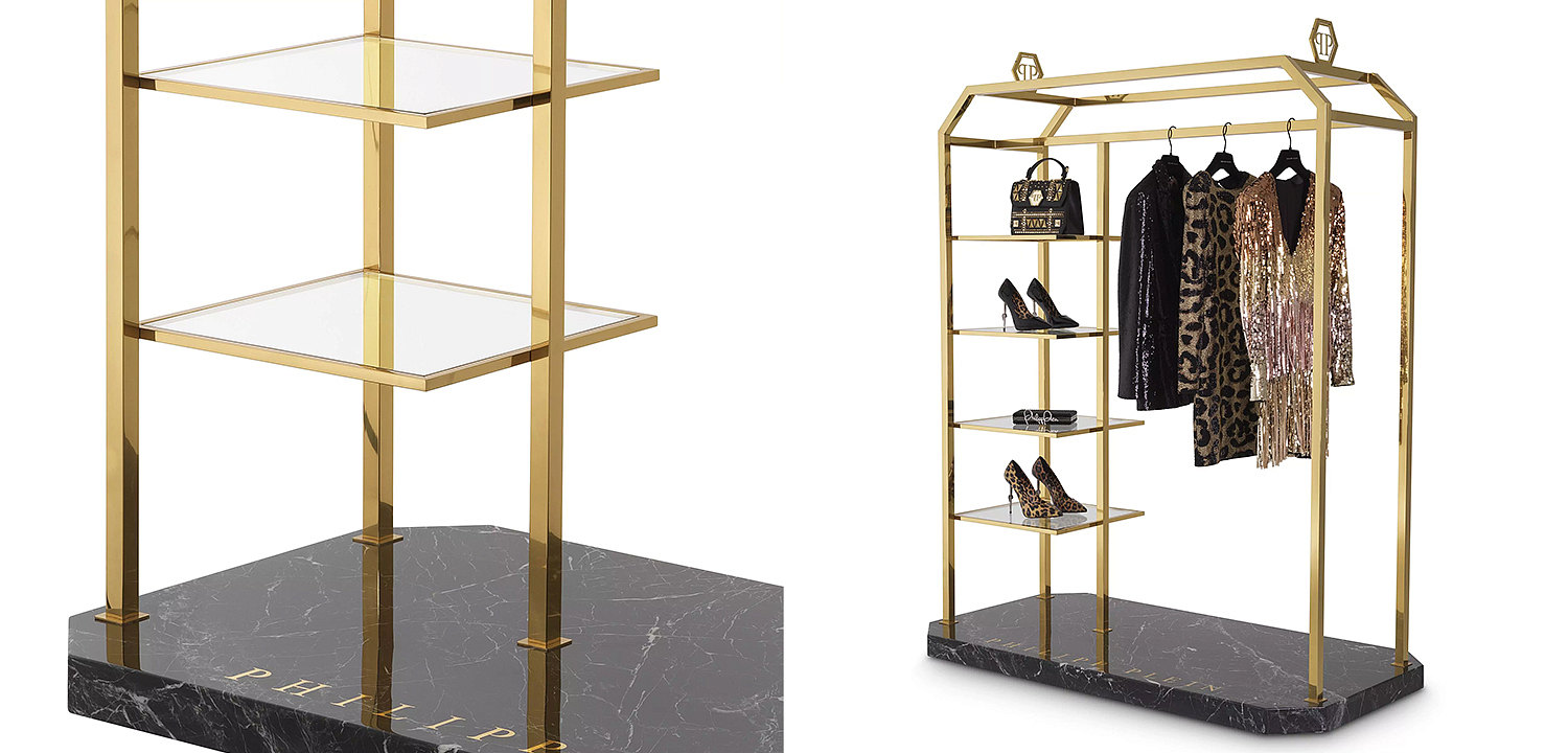 Вешалка для одежды Philipp Plein Clothing stand Couture Вешалка для одежды Philipp Plein Clothing stand Couture - Loft-Concept в Самаре