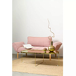 Кофейный столик овальный золотой Modern Mirror Gold Table варинант исполнения - 5 | Loft Concept в Самаре