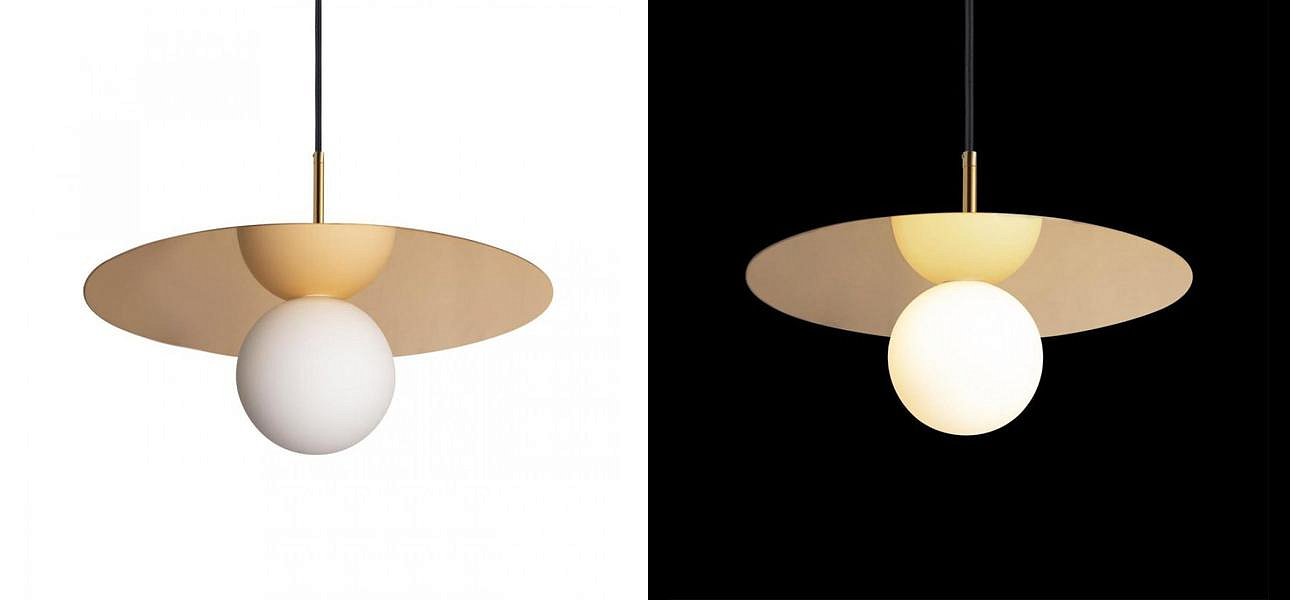 Подвесной светильник MATISSE Gold 35 см Подвесной светильник MATISSE Gold 35 см - Loft-Concept в Самаре