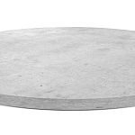 Стол обеденный с круглой светло-серой столешницей Harris Collection варинант исполнения - 3 | Loft Concept в Самаре