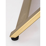 Приставной столик с выдвижным ящиком  White Table Carved Pattern варинант исполнения - 6 | Loft Concept в Самаре