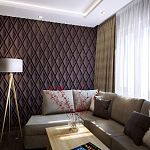 Гипсовая 3D Панель M-102 варинант исполнения - 1 | Loft Concept в Самаре