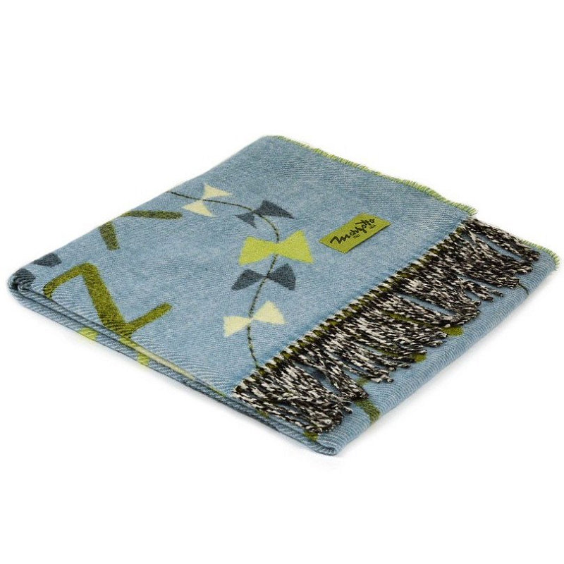 Плед ALP 2 Marzotto Серо-голубой в Самаре | Loft Concept 