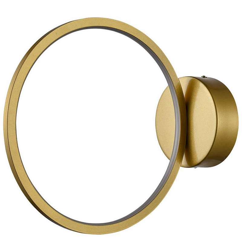 Бра Luminous Ring Gold Bra Золотой Бра Luminous Ring Gold Bra Золотой в Самаре | Loft Concept