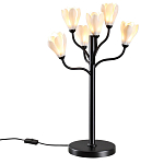 Настольная лампа с ветвями и белыми фарфоровыми цветами Floralis варинант исполнения - 3 | Loft Concept в Самаре