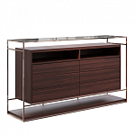 Дизайнерский комод в металлическом каркасе Valerian варинант исполнения - 1 | Loft Concept в Самаре