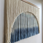 Панно дизайнерское из нитей Quiet Sea варинант исполнения - 2 | Loft Concept в Самаре