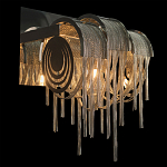 Бра с перфорированными металлическими дугами и цепочками 22 см Atlantis Chain варинант исполнения - 8 | Loft Concept в Самаре