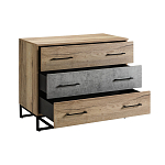 Комод с 3-мя ящиками в стиле лофт Urban Style Space варинант исполнения - 3 | Loft Concept в Самаре